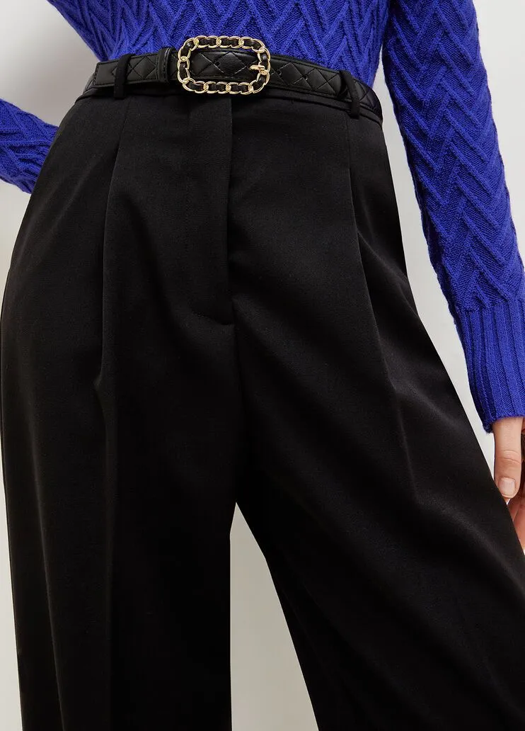 Pantaloni chino in twill liu jo