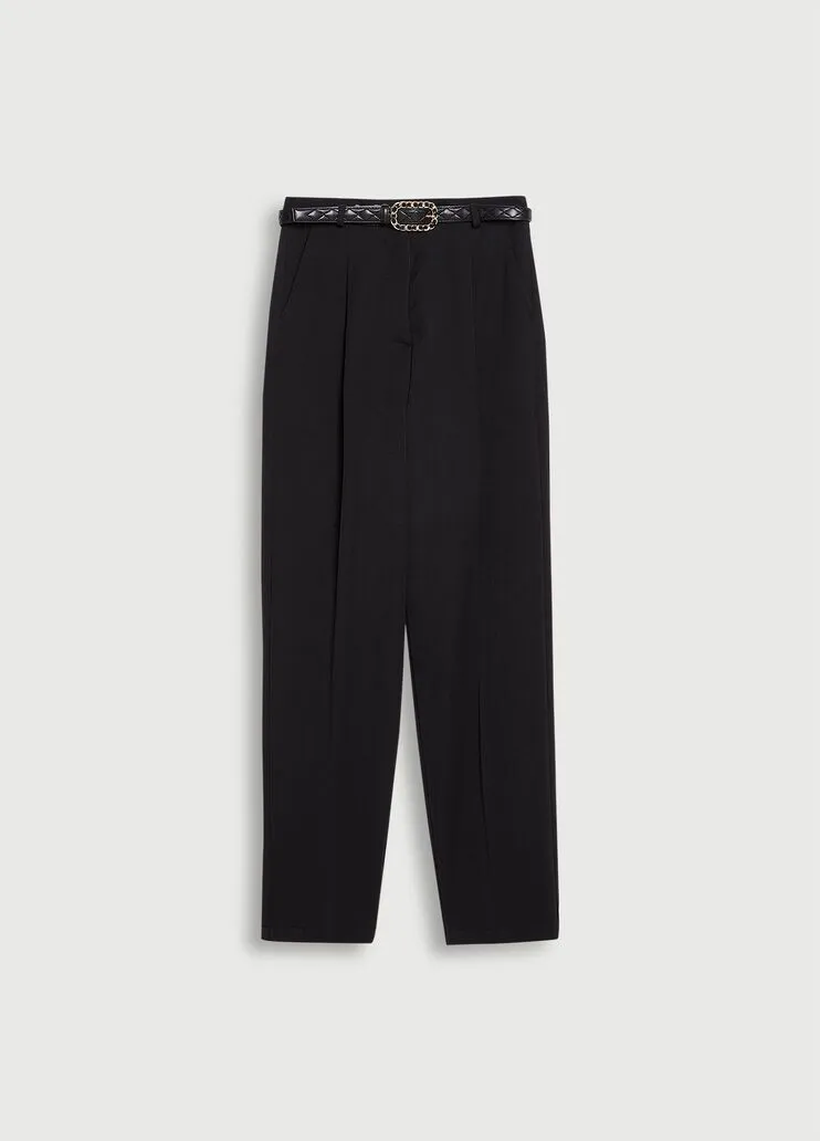 Pantaloni chino in twill liu jo