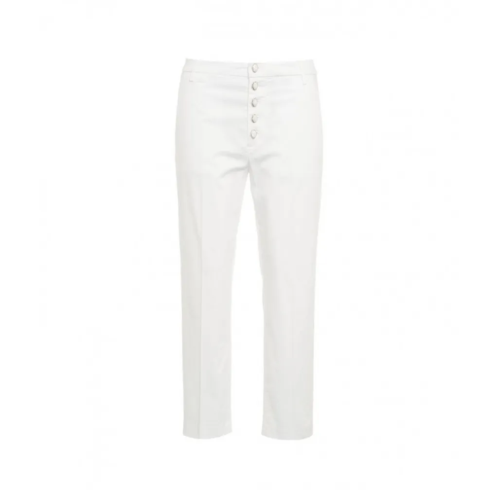 Pantaloni chino Nima bianco