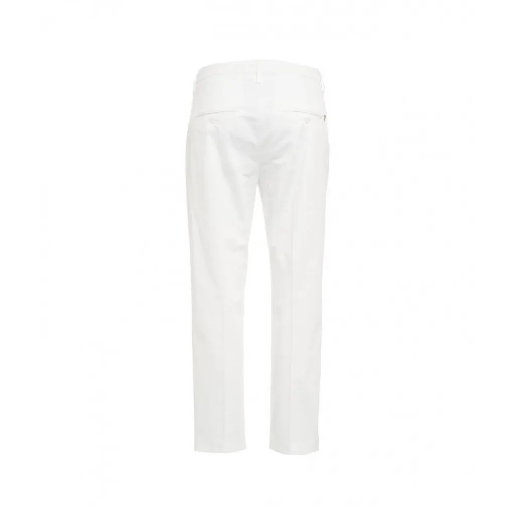 Pantaloni chino Nima bianco