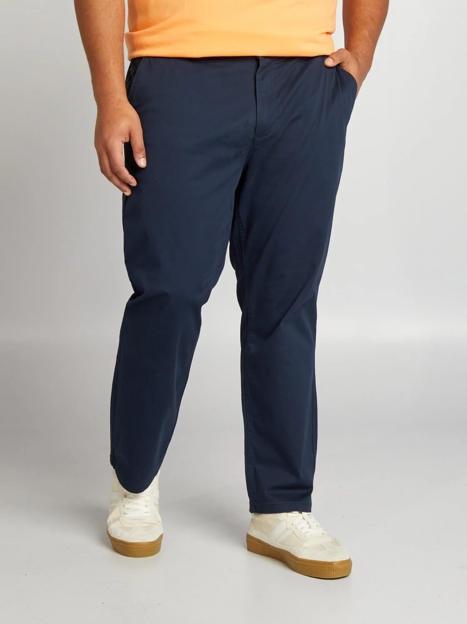 Pantaloni chino slim - L32 - BLU