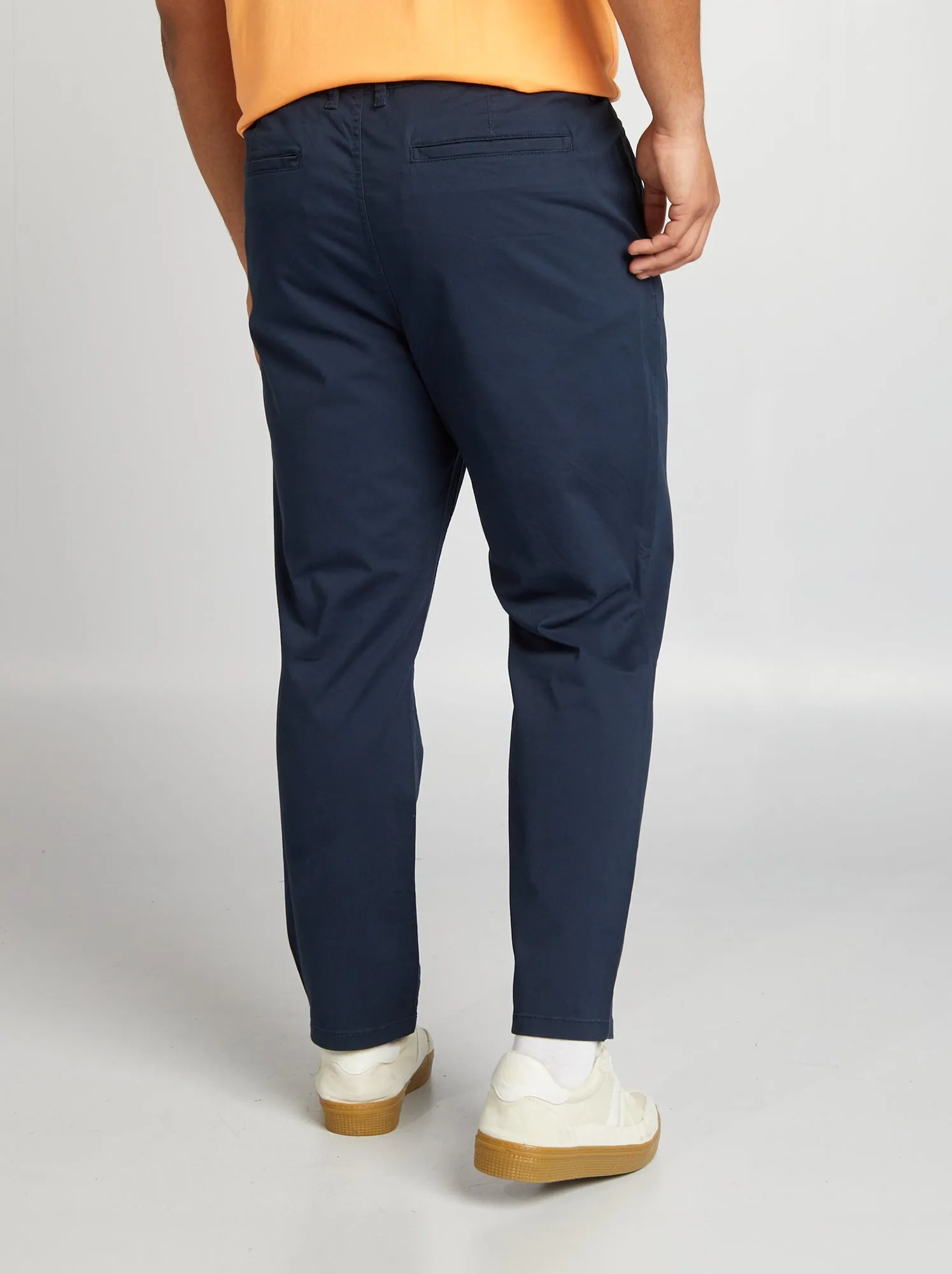 Pantaloni chino slim - L32 - BLU