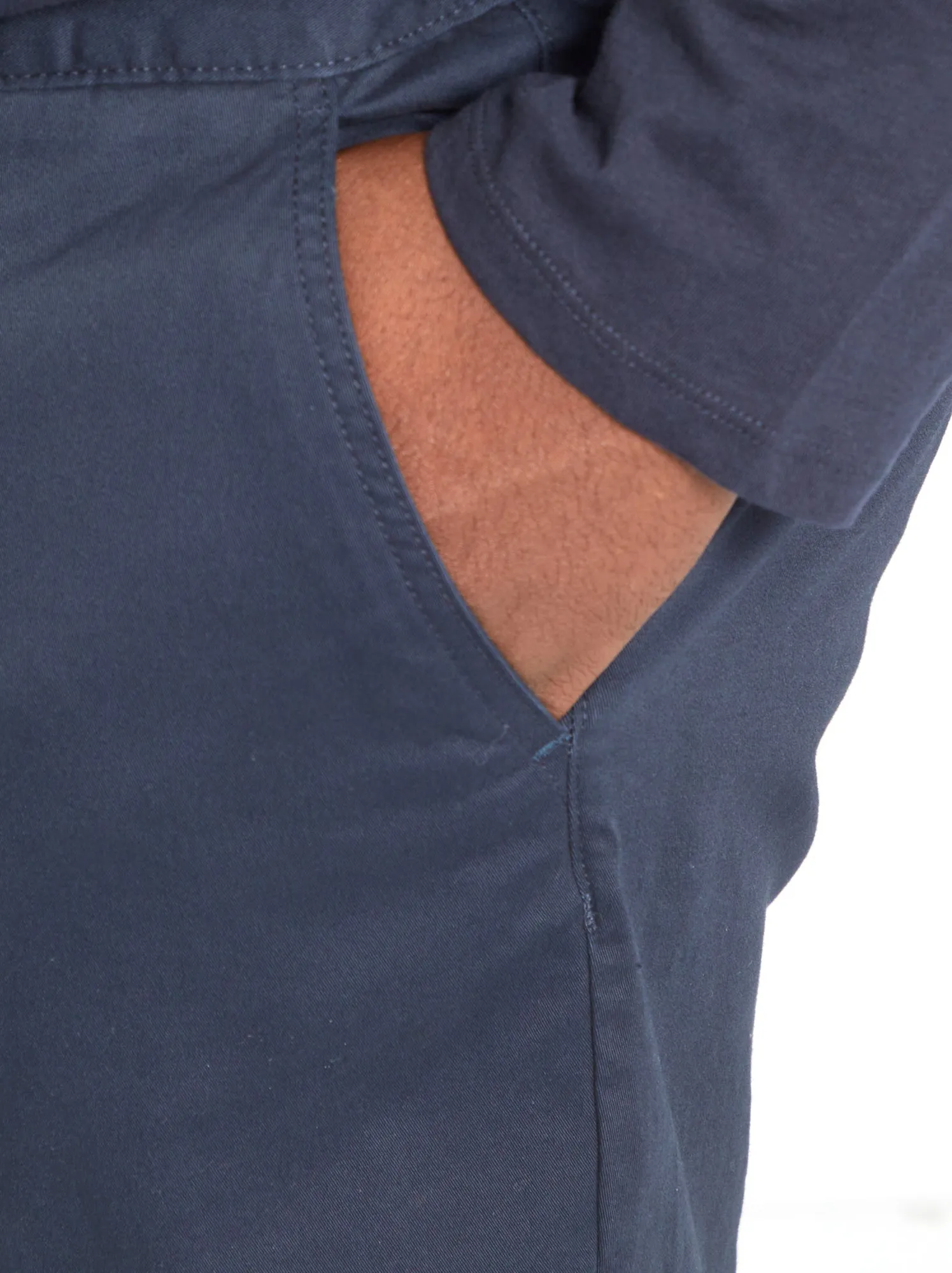 Pantaloni chino slim - L32 - BLU