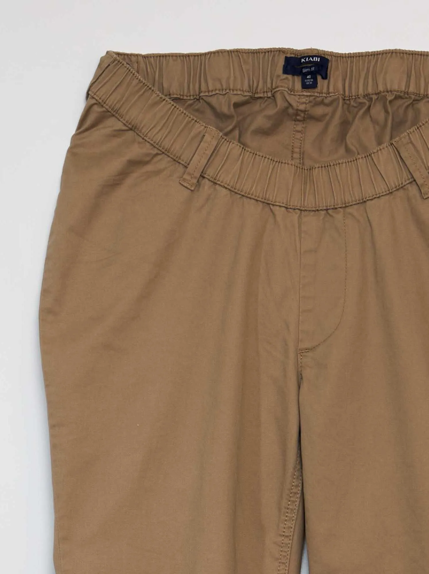 Pantaloni chino slim - So Easy - BEIGE