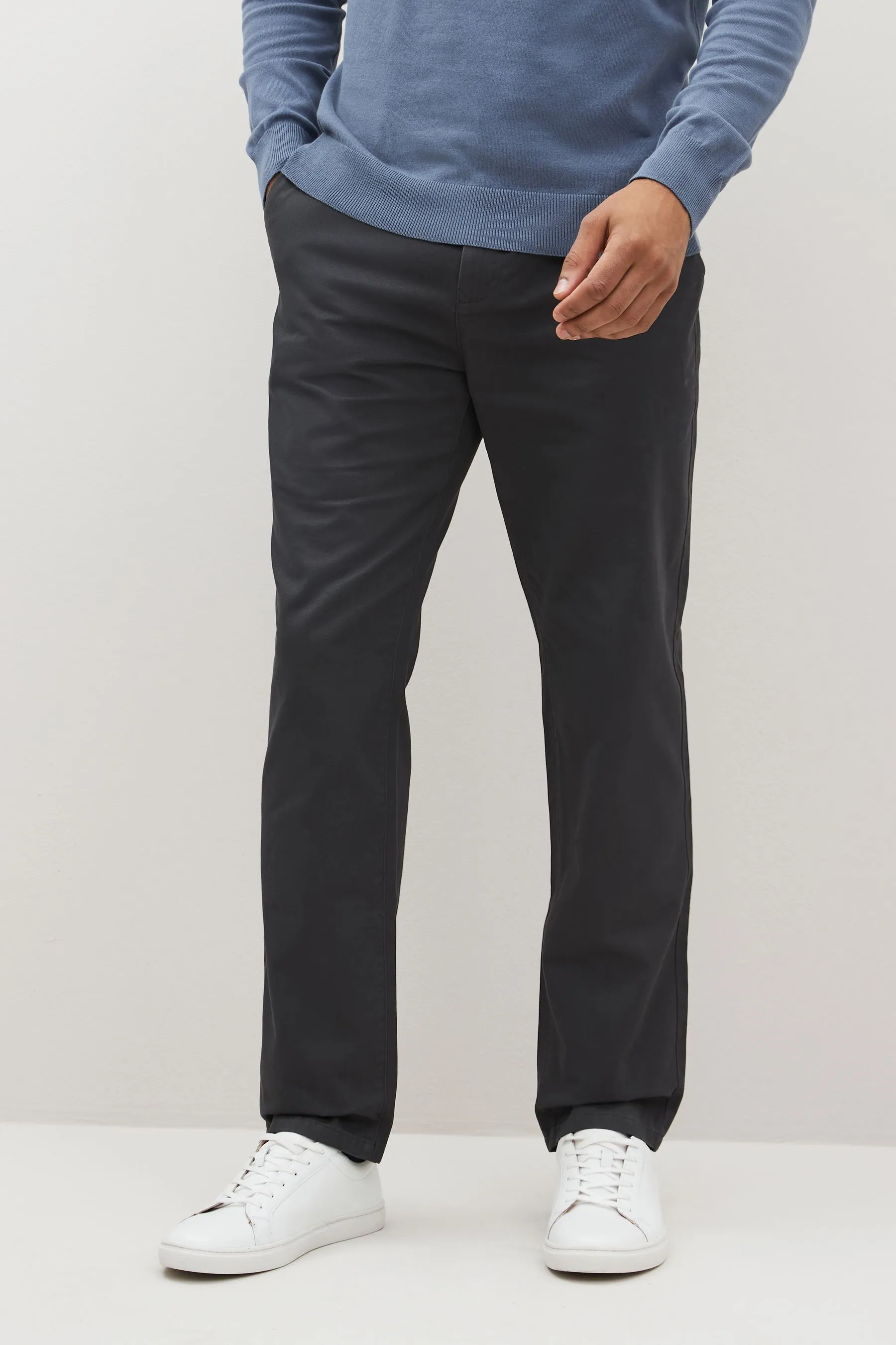 Pantaloni chino vestibilità dritta    