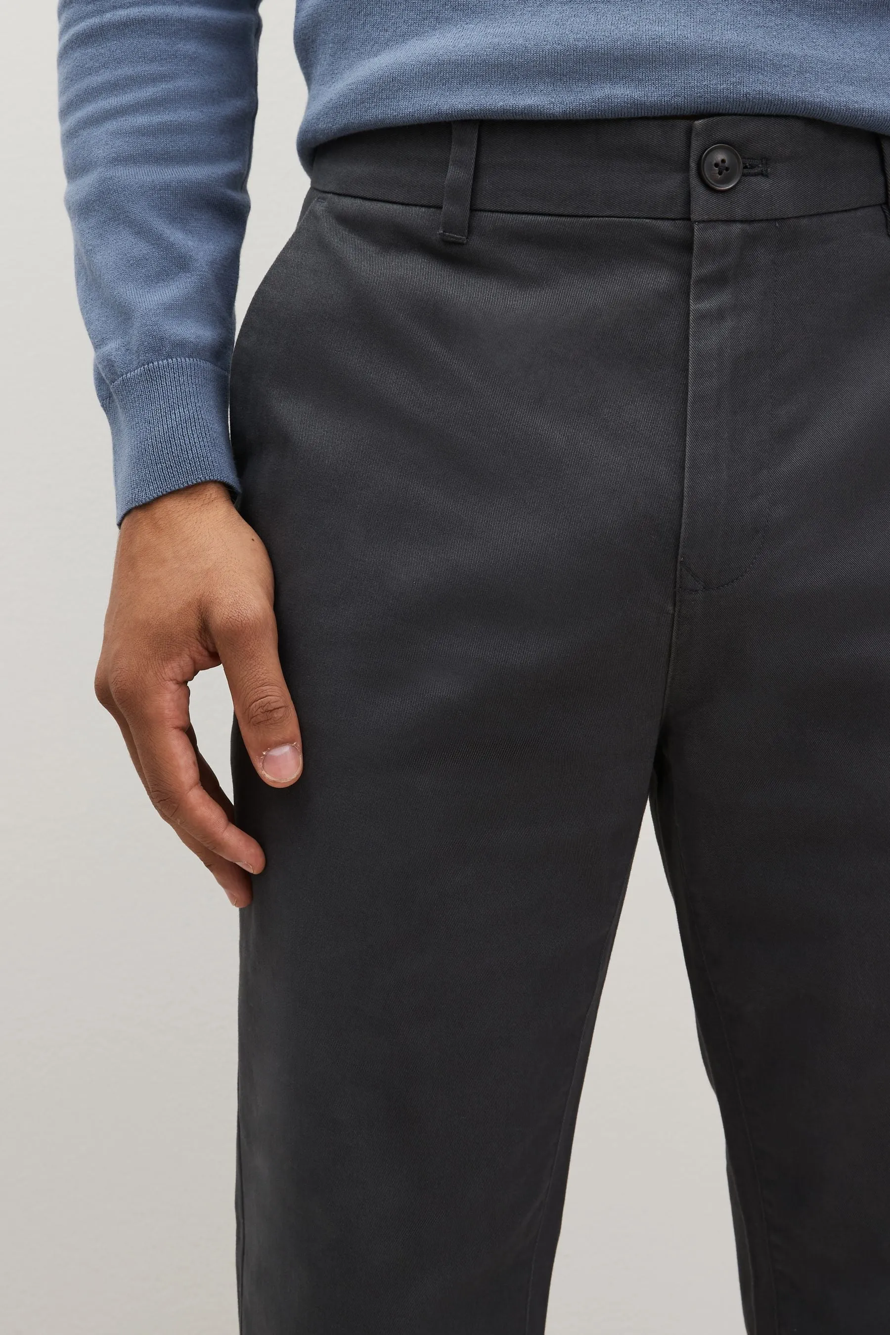 Pantaloni chino vestibilità dritta    