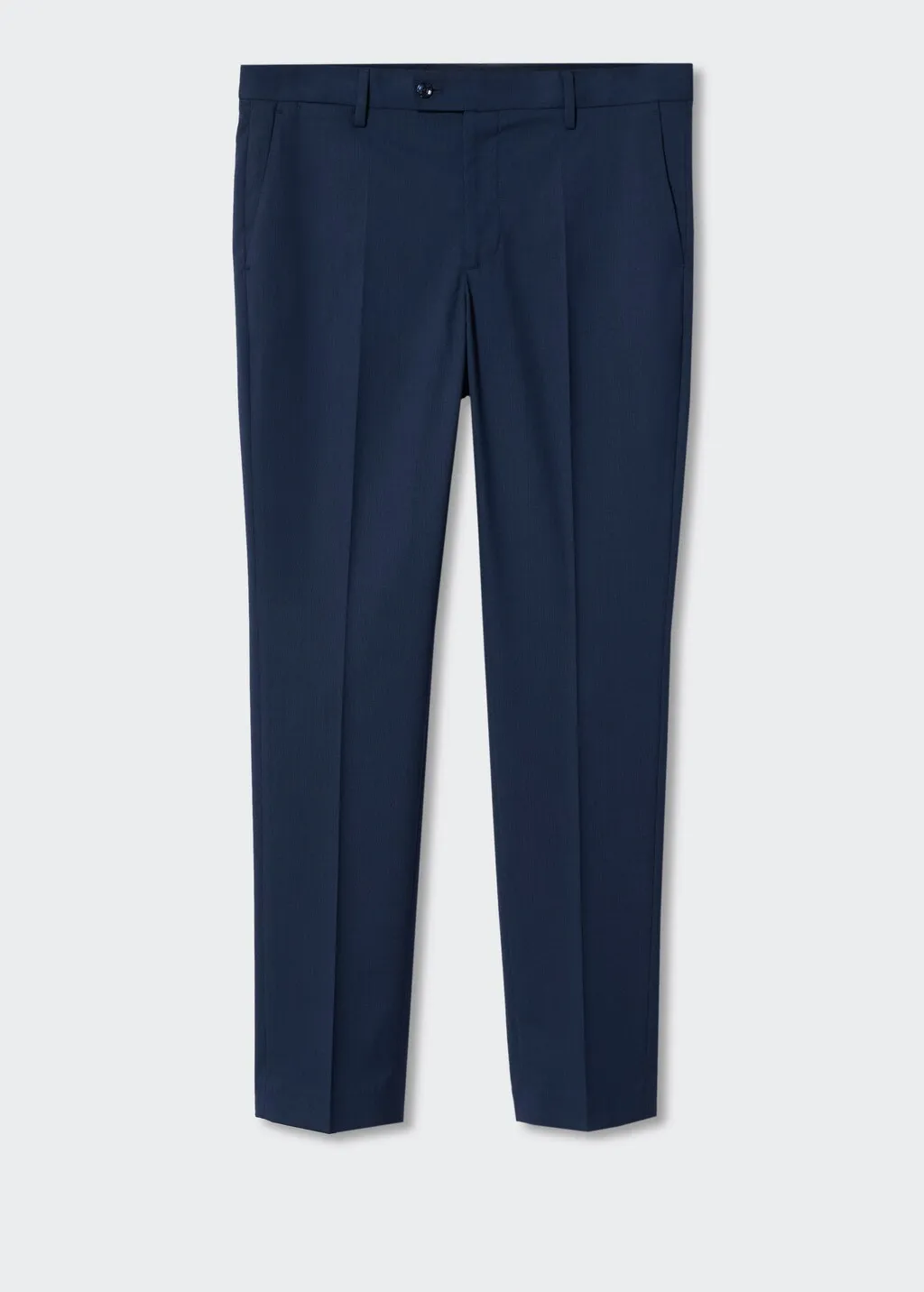 Pantaloni completo slim fit microstruttura