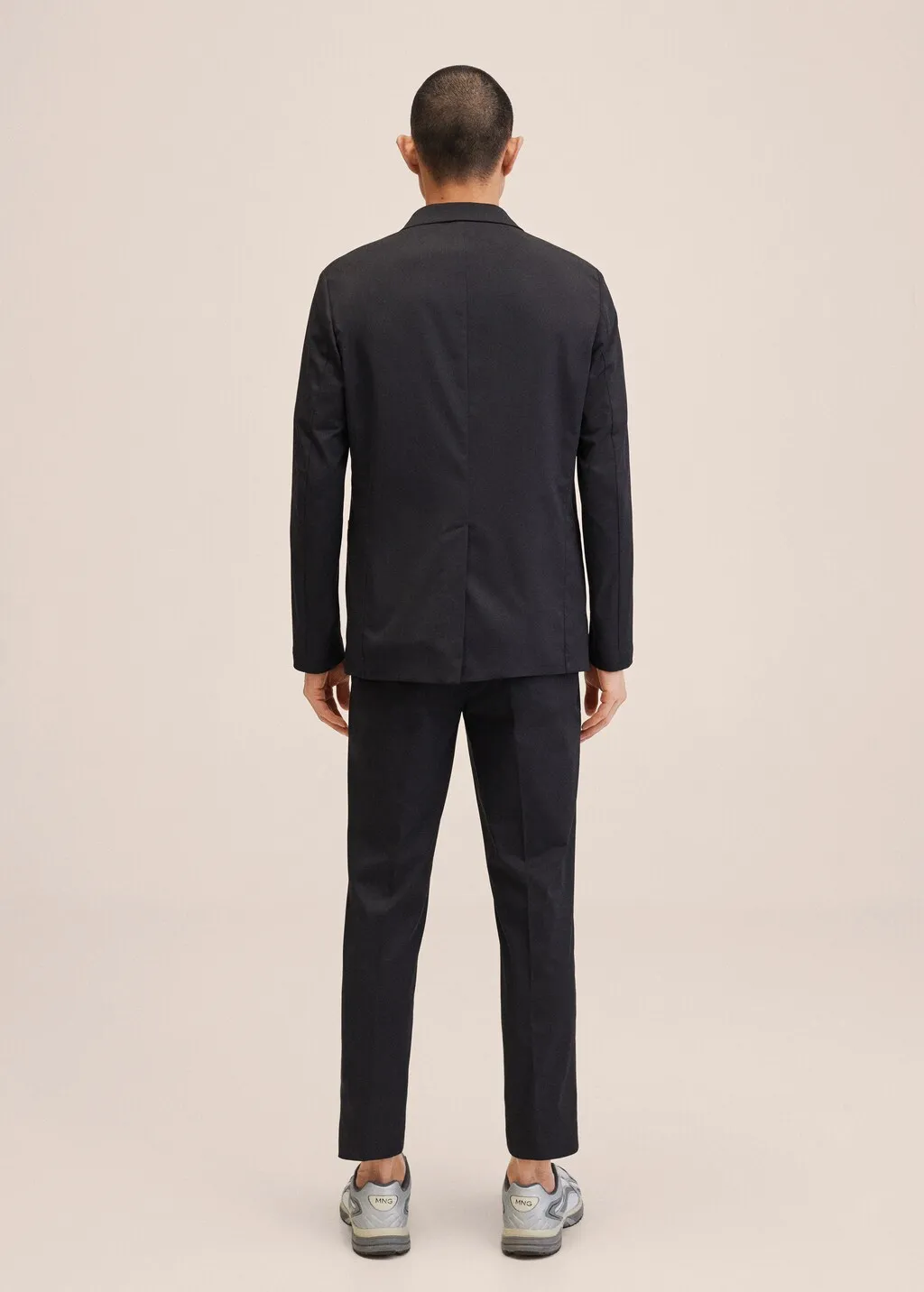 Pantaloni completo slim fit stretch