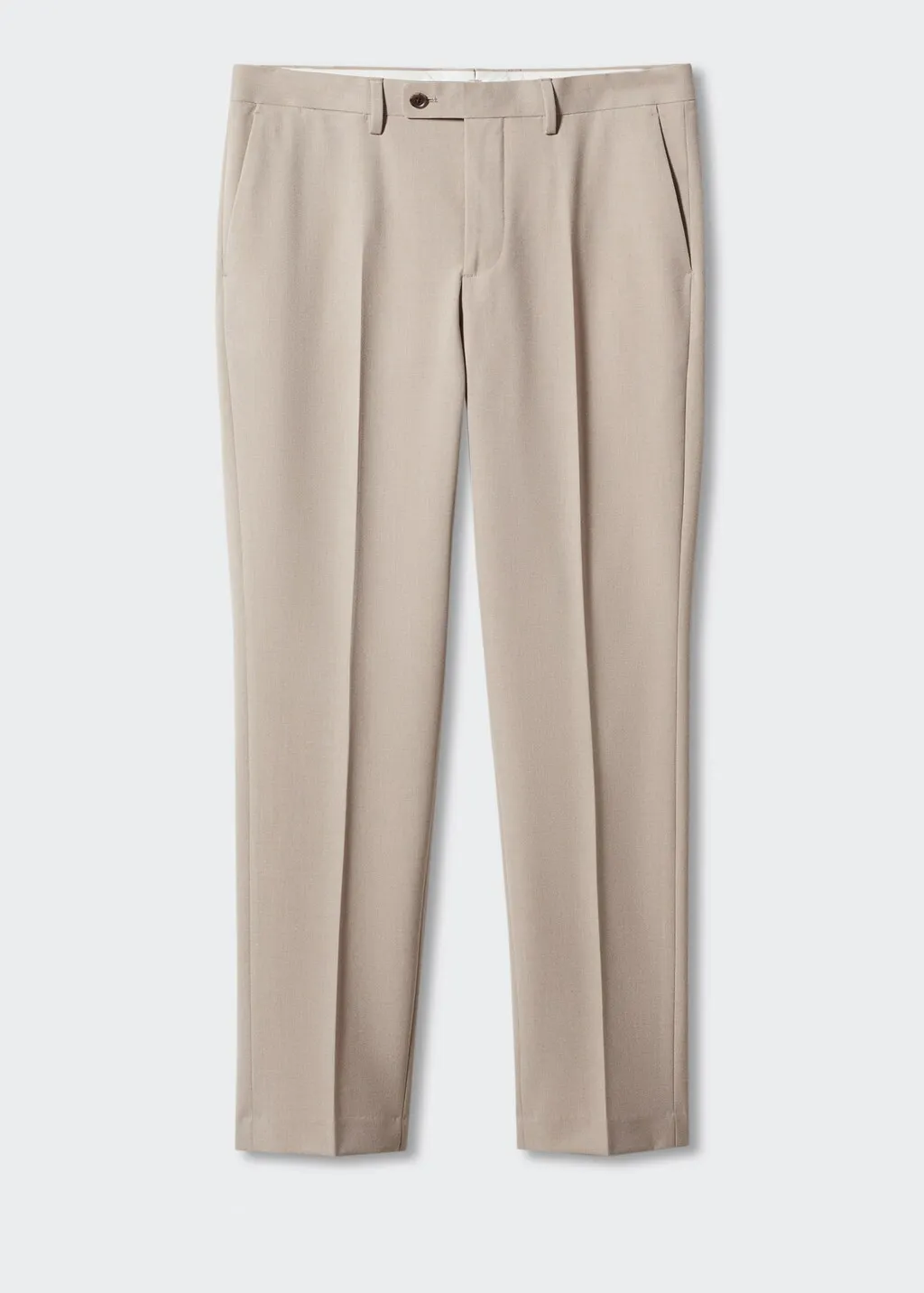 Pantaloni completo slim-fit tessuto stretch