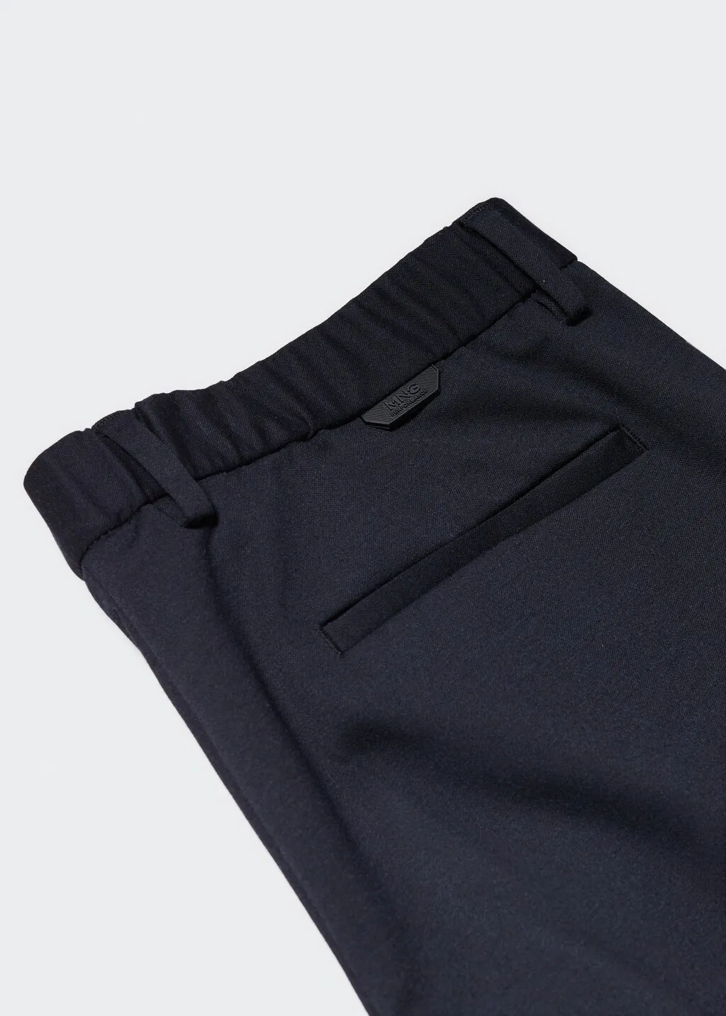 Pantaloni completo slim fit texture