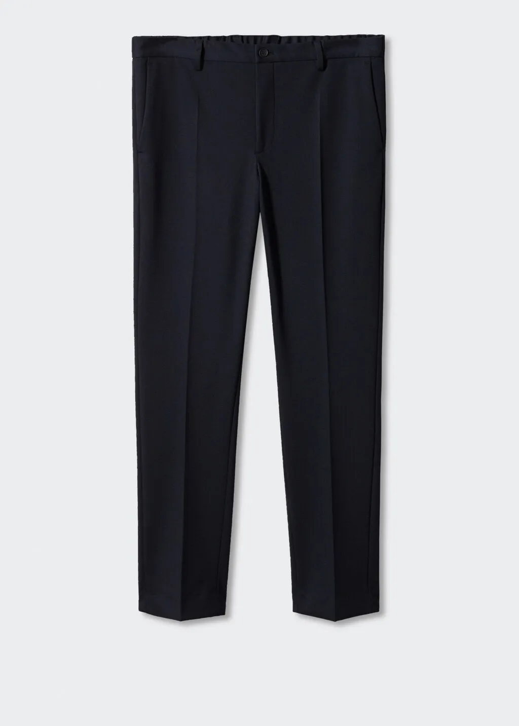 Pantaloni completo slim fit texture