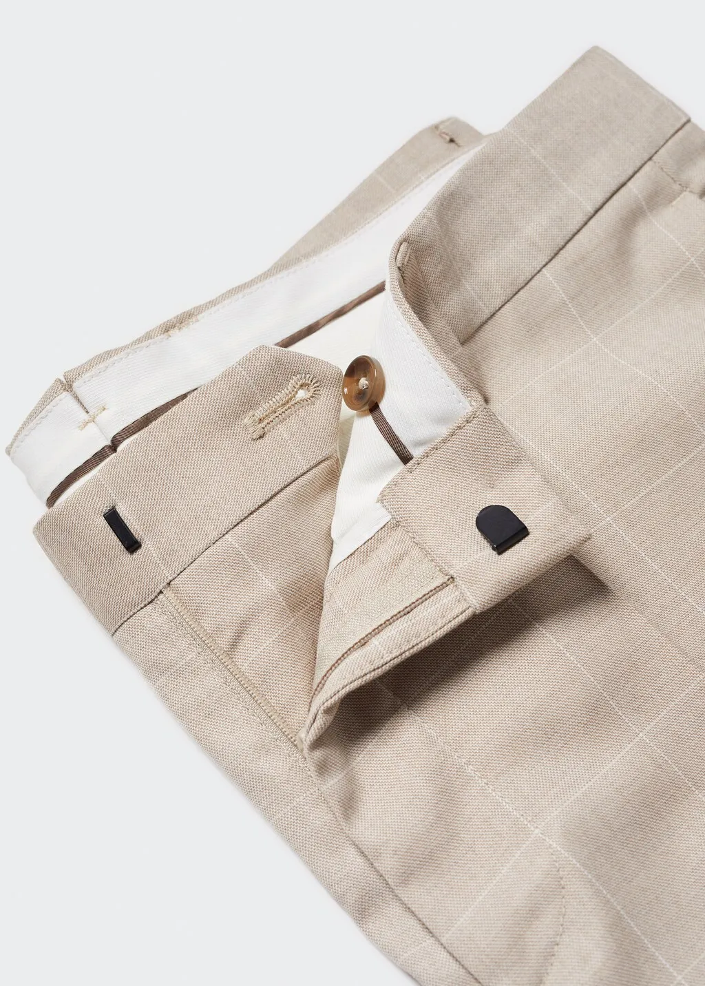 Pantaloni completo super slim fit quadri
