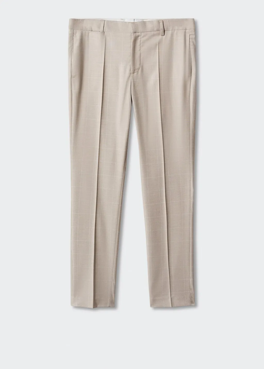 Pantaloni completo super slim fit quadri