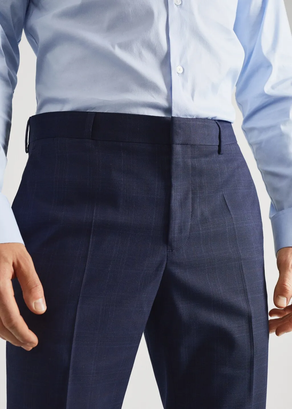 Pantaloni completo super slim fit