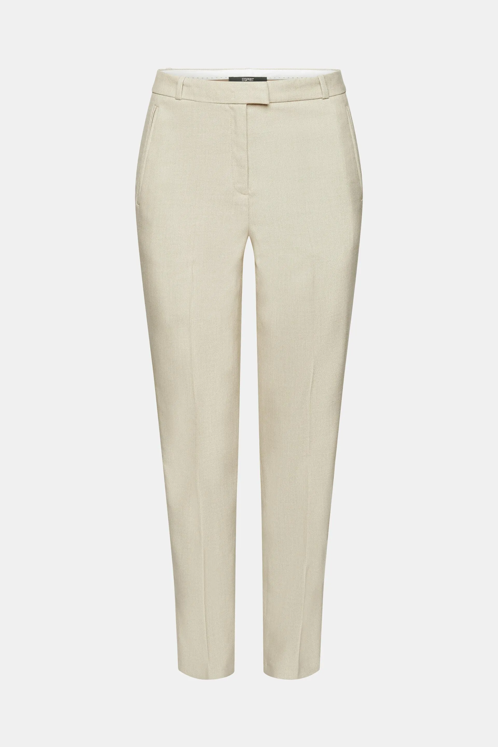 Pantaloni con gamba accorciata