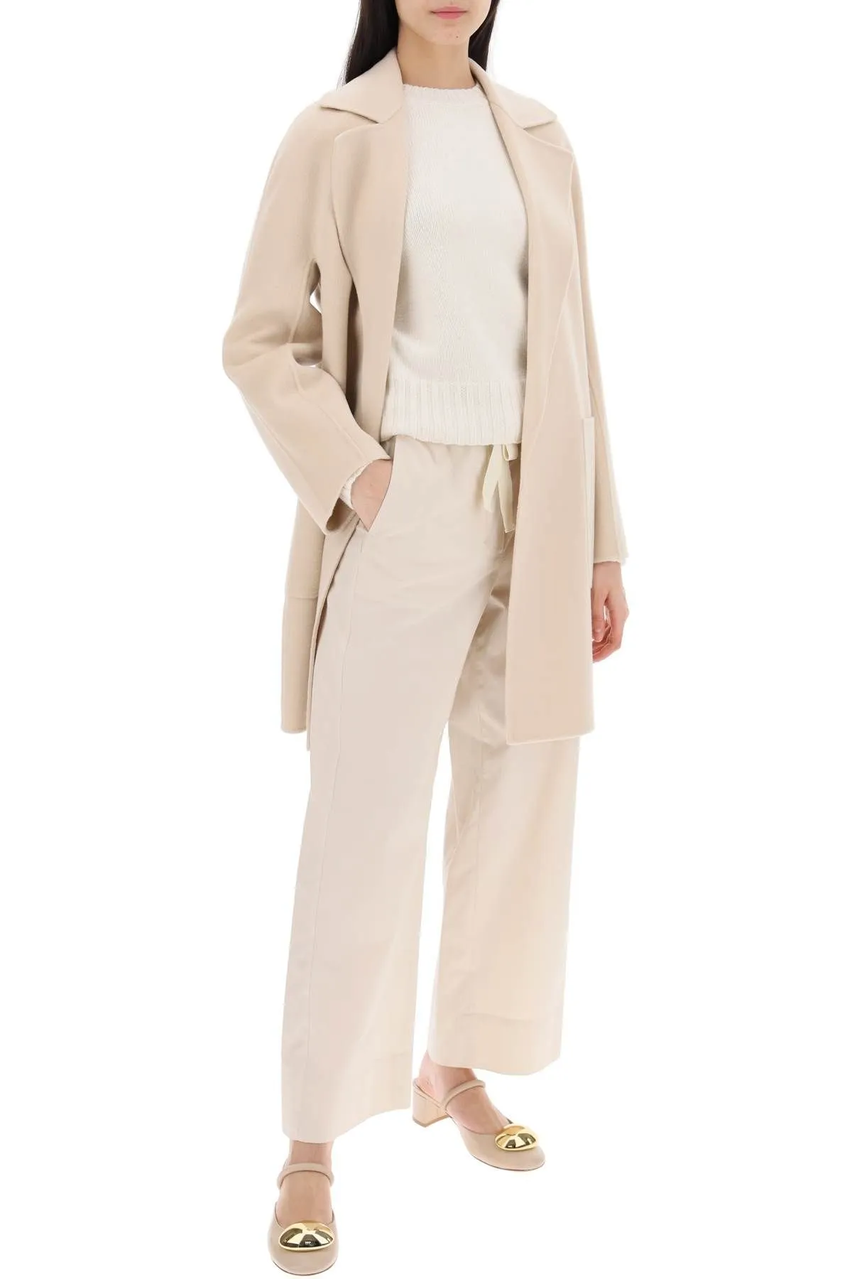 Pantaloni cropped 'Argento'