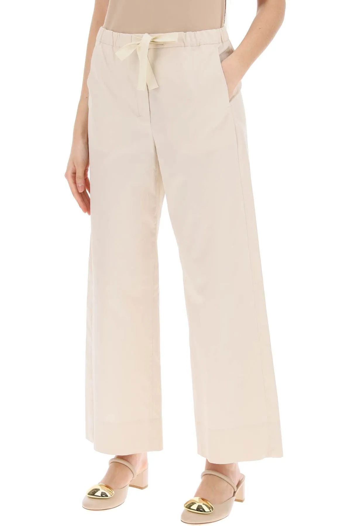 Pantaloni cropped 'Argento'