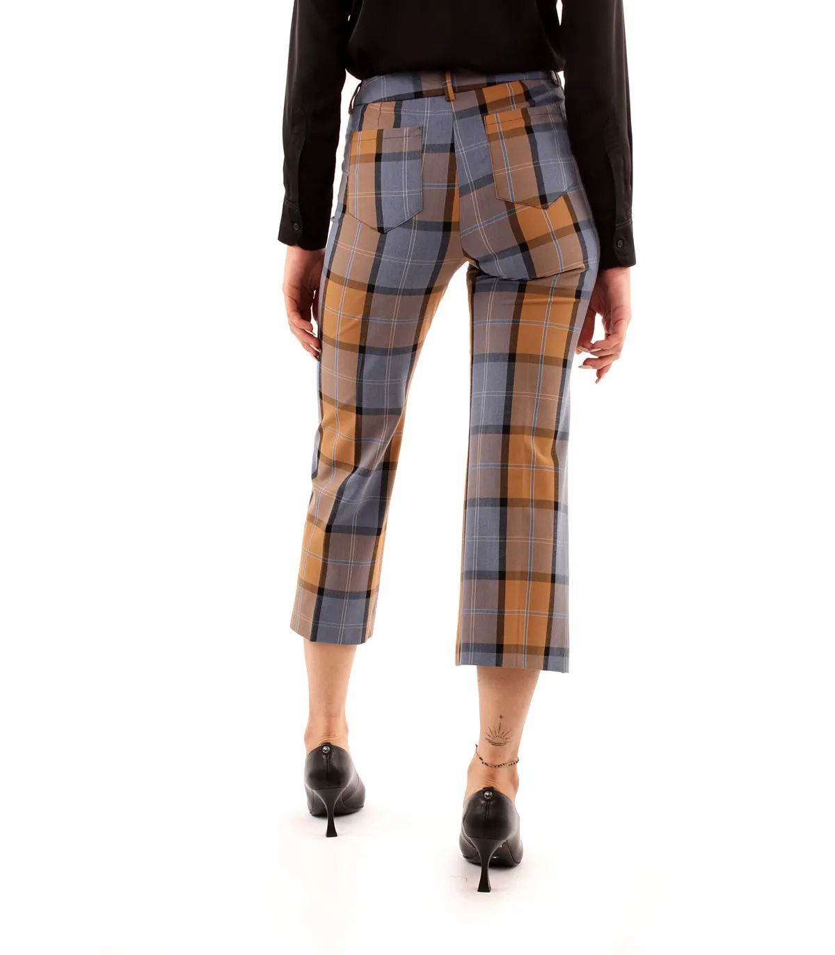 Pantaloni cropped Donna Emme Marella