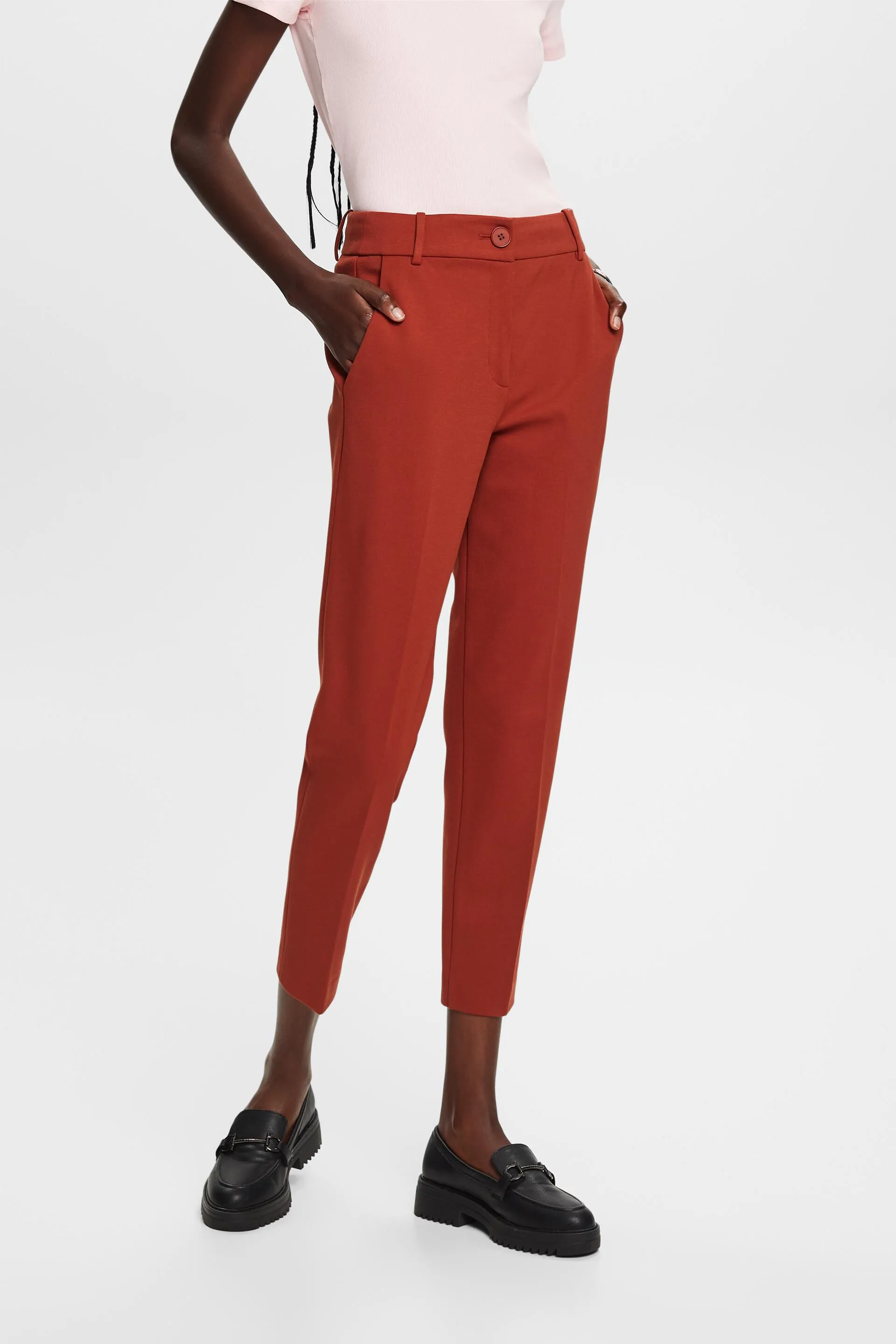 Pantaloni in jersey Punto cropped