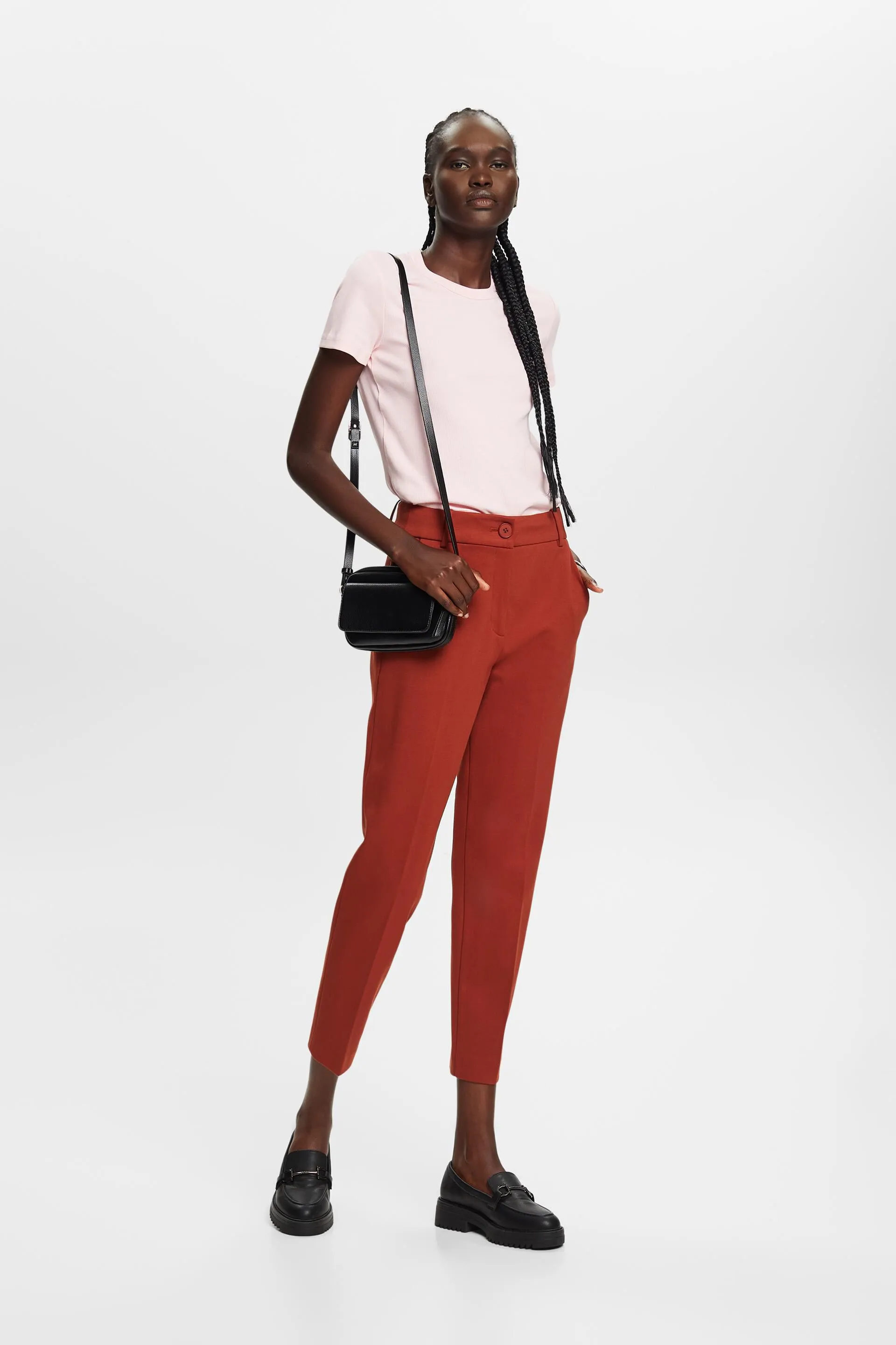 Pantaloni in jersey Punto cropped