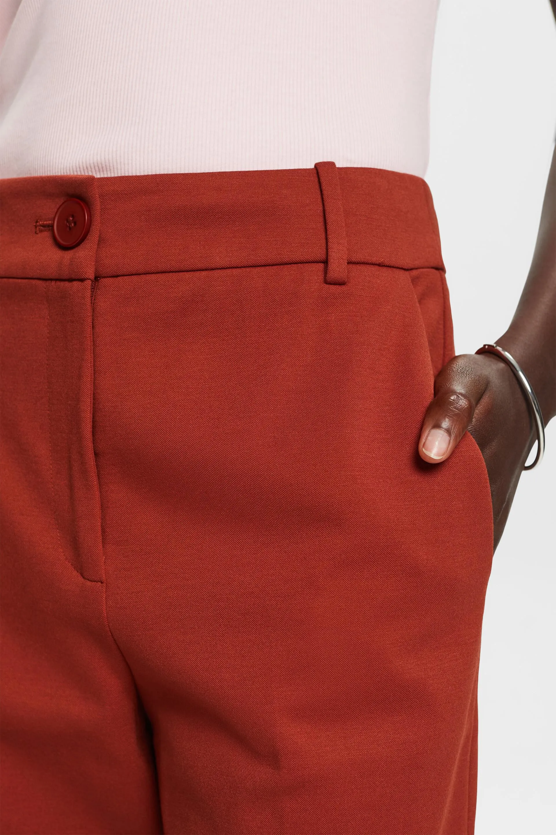 Pantaloni in jersey Punto cropped