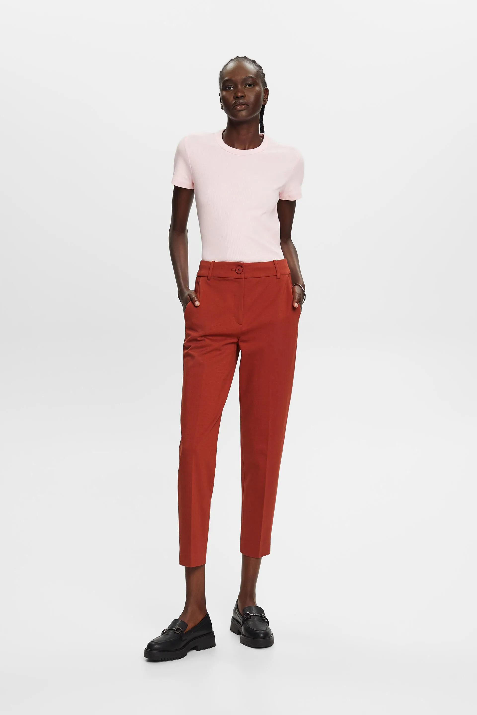 Pantaloni in jersey Punto cropped