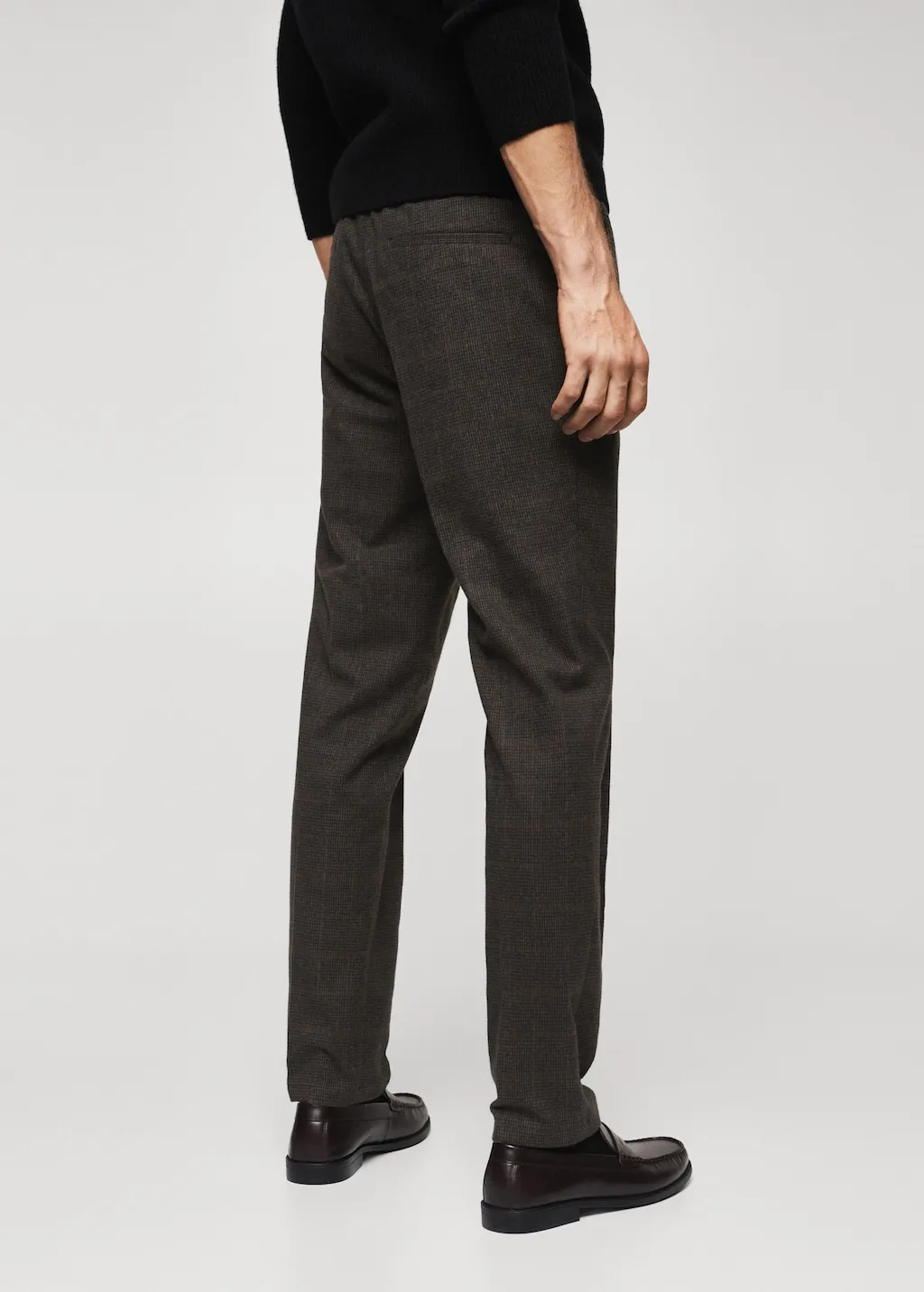 Pantaloni slim fit cotone