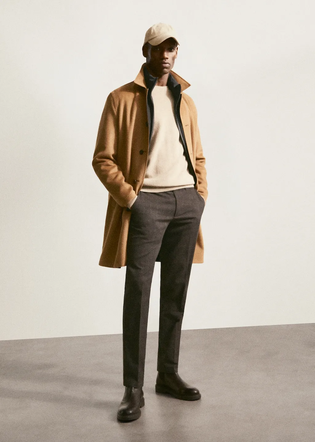 Pantaloni slim fit cotone