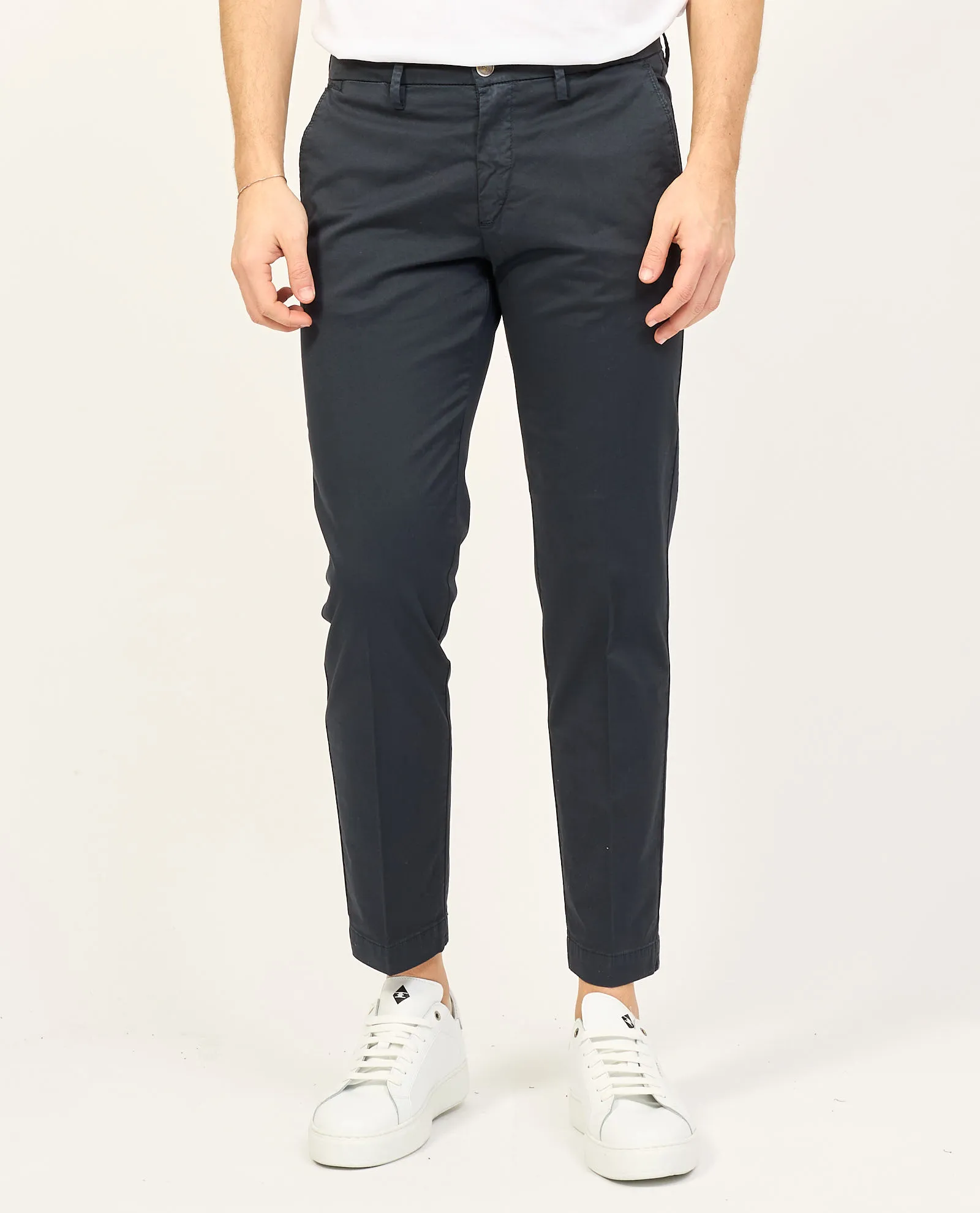 Pantaloni uomo Settemezzo slim fit 4 tasche