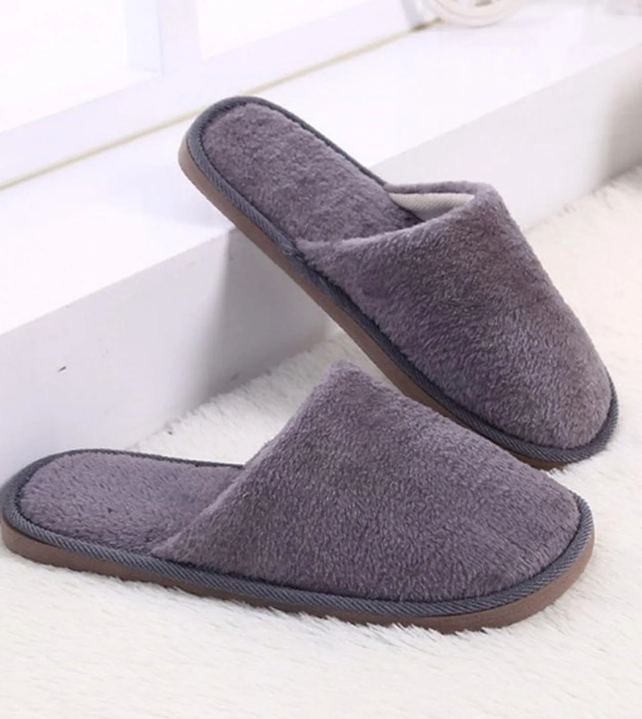 Pantofole morbide calde da casa per scarpe da uomo Pantofole da uomo invernali calde Traspirante invernale