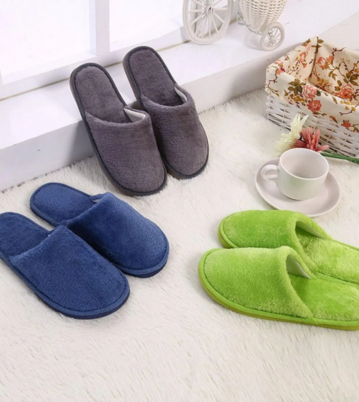 Pantofole morbide calde da casa per scarpe da uomo Pantofole da uomo invernali calde Traspirante invernale