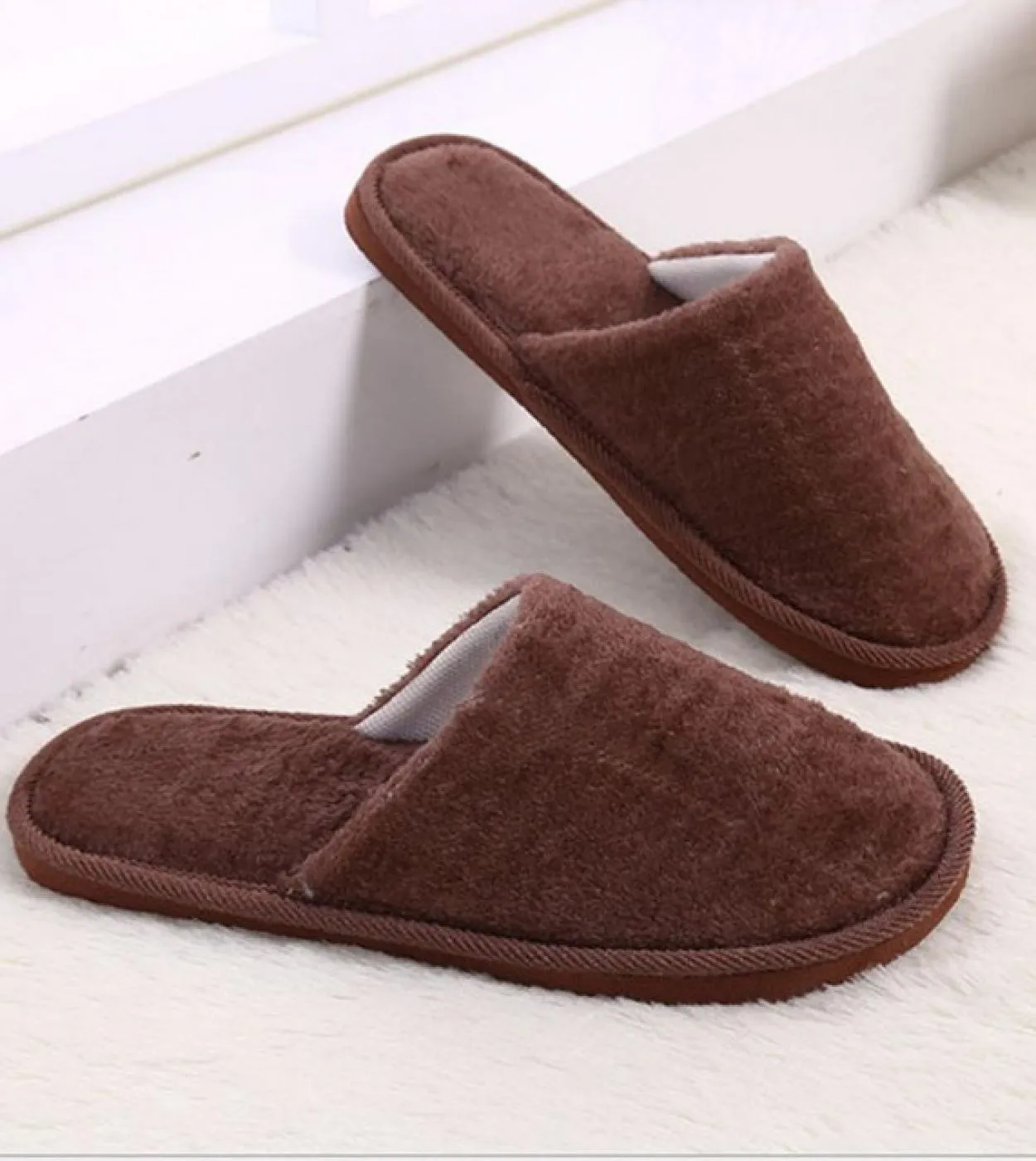 Pantofole morbide calde da casa per scarpe da uomo Pantofole da uomo invernali calde Traspirante invernale