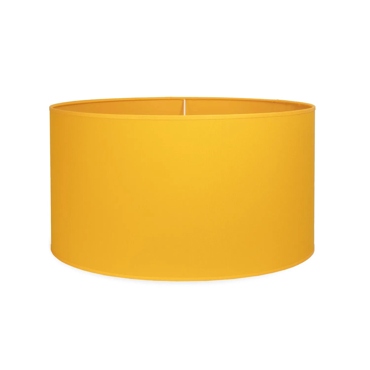 Paralume giallo per lampada a sospensione o da terra E27 H25 Ø45