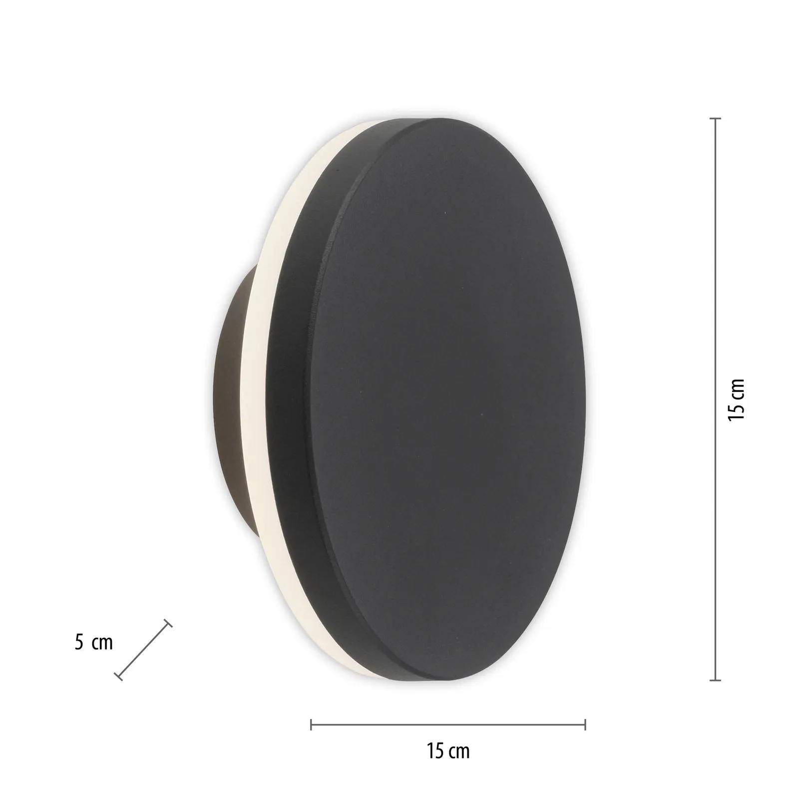 Paul Neuhaus Puntua applique LED da esterni, IP65