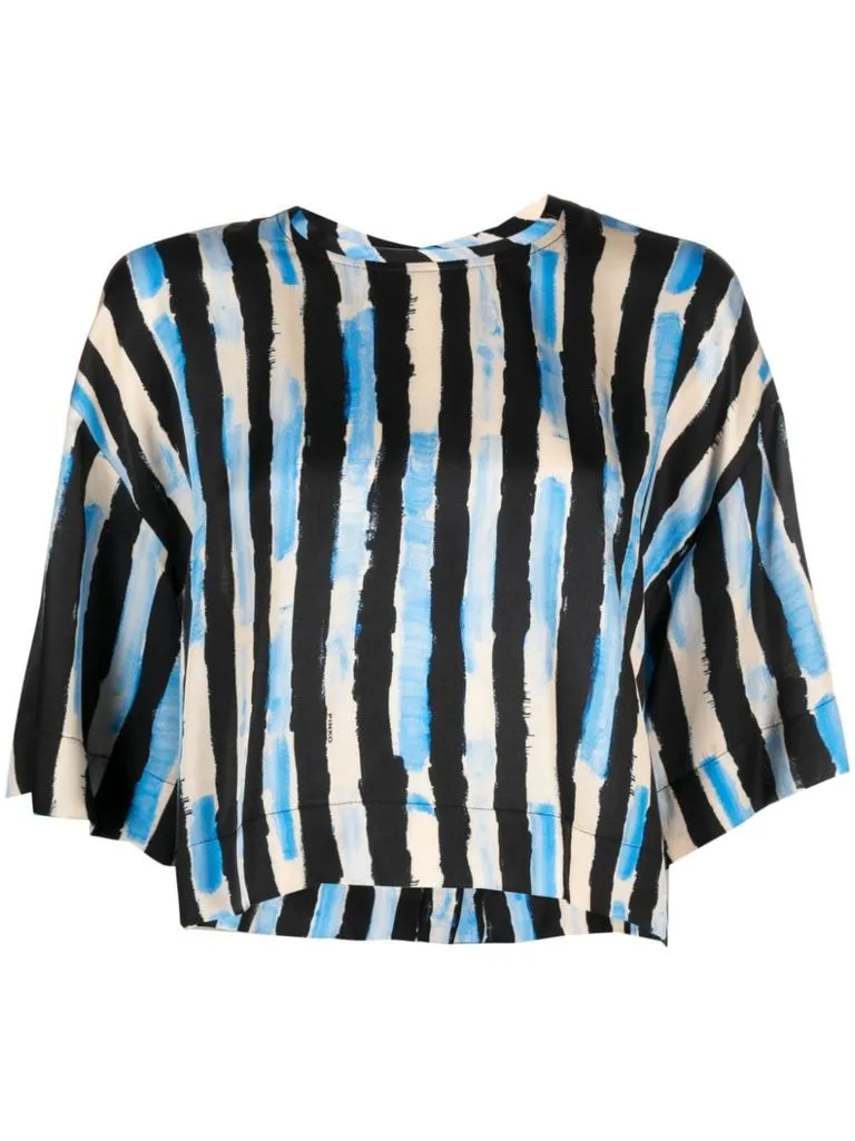 pinko Blusa a righe