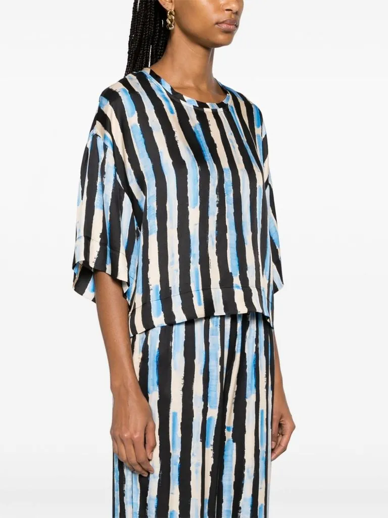pinko Blusa a righe