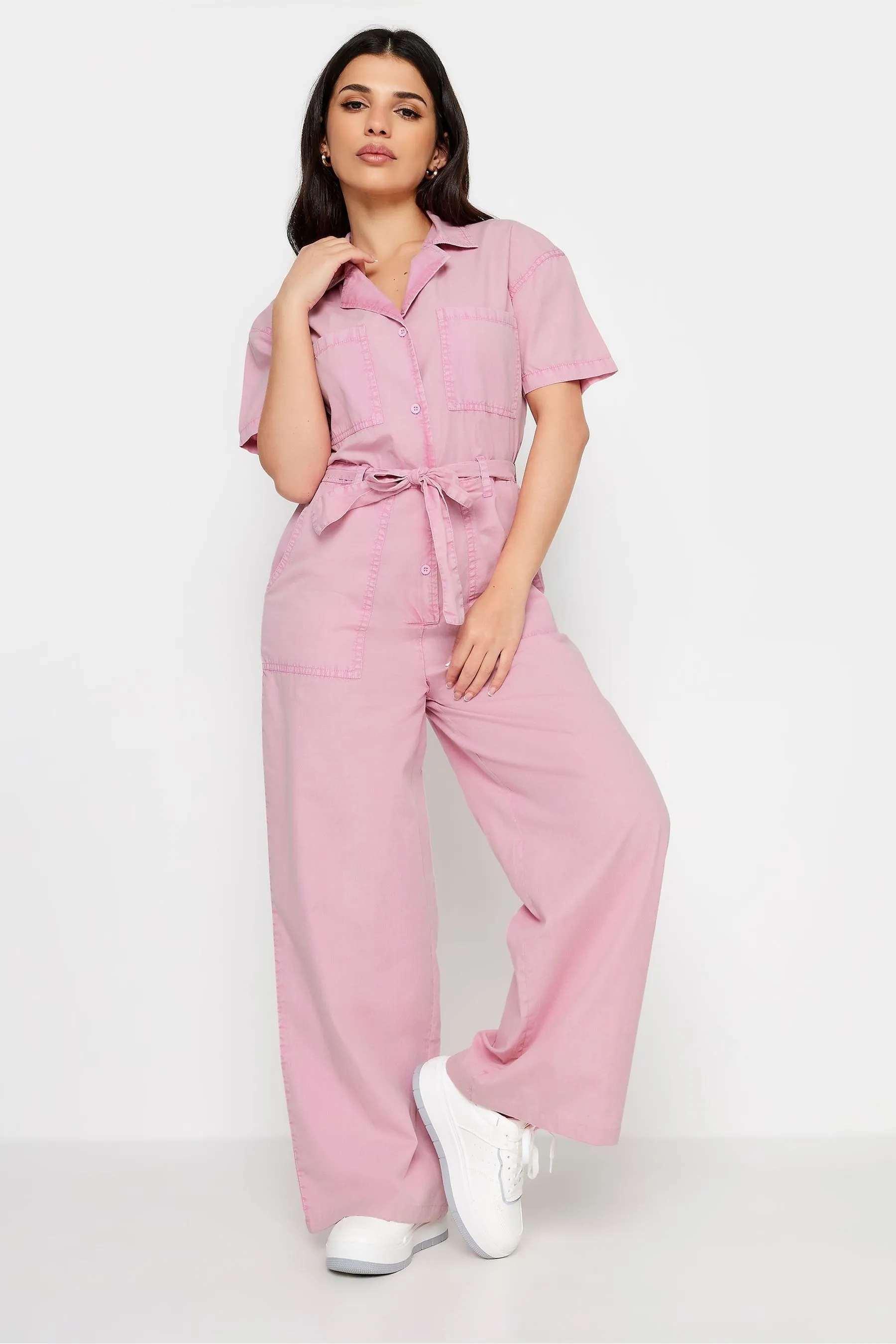 PixieGirl Petite - salopette lunga multitasche lavato