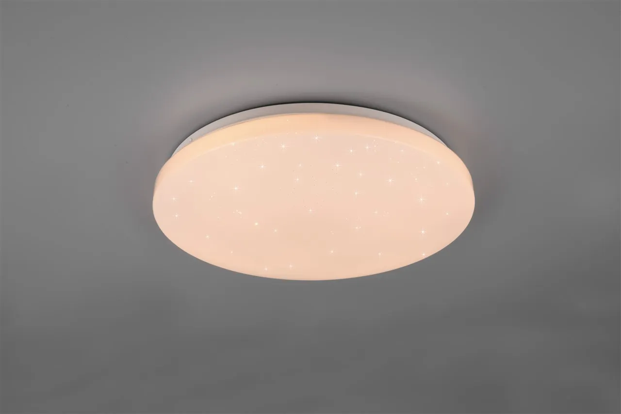 Plafoniera Effetto Cielo Stellatoi Led Dimmer Rgbw Kira Ø38 cm Trio Lighting