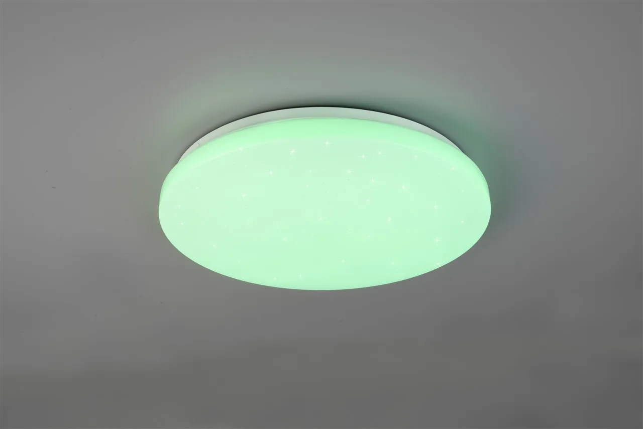 Plafoniera Effetto Cielo Stellatoi Led Dimmer Rgbw Kira Ø38 cm Trio Lighting