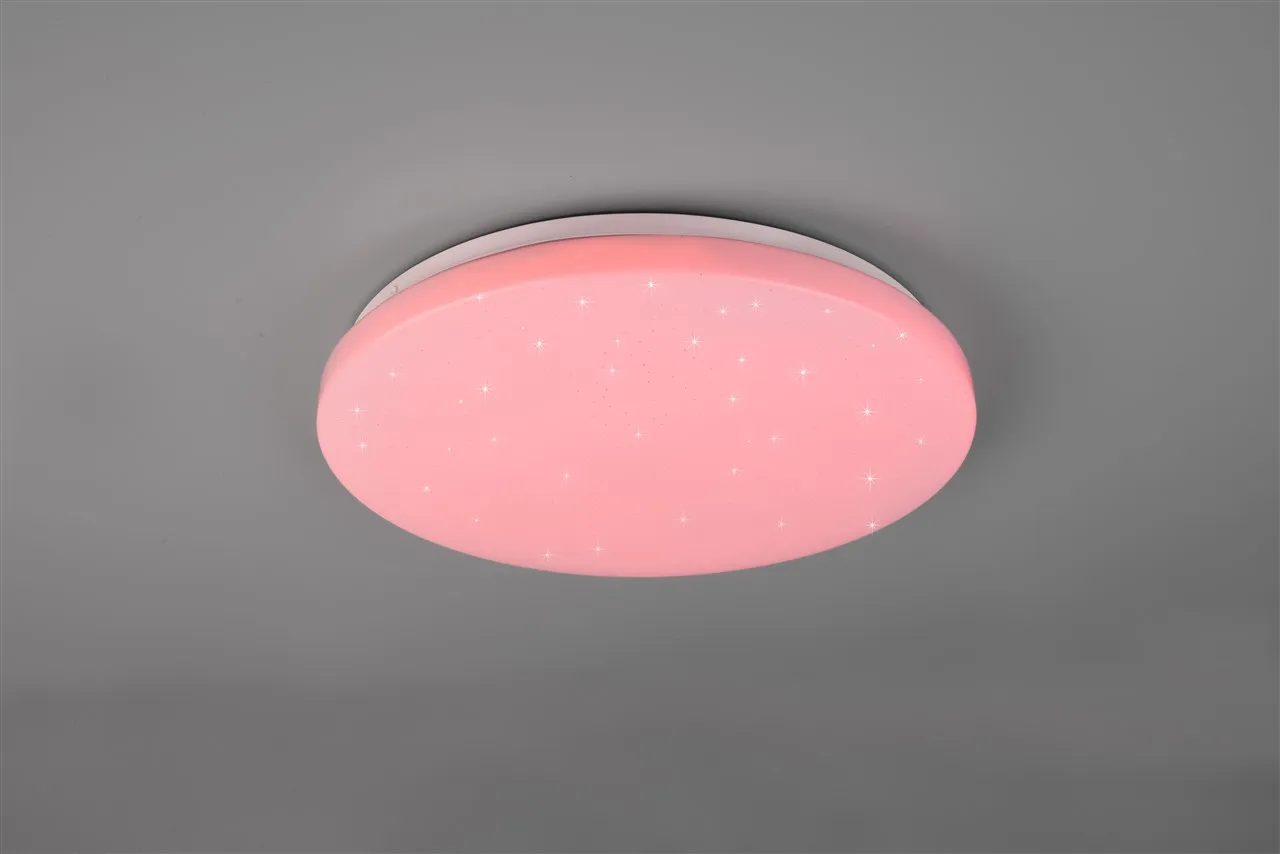 Plafoniera Effetto Cielo Stellatoi Led Dimmer Rgbw Kira Ø38 cm Trio Lighting