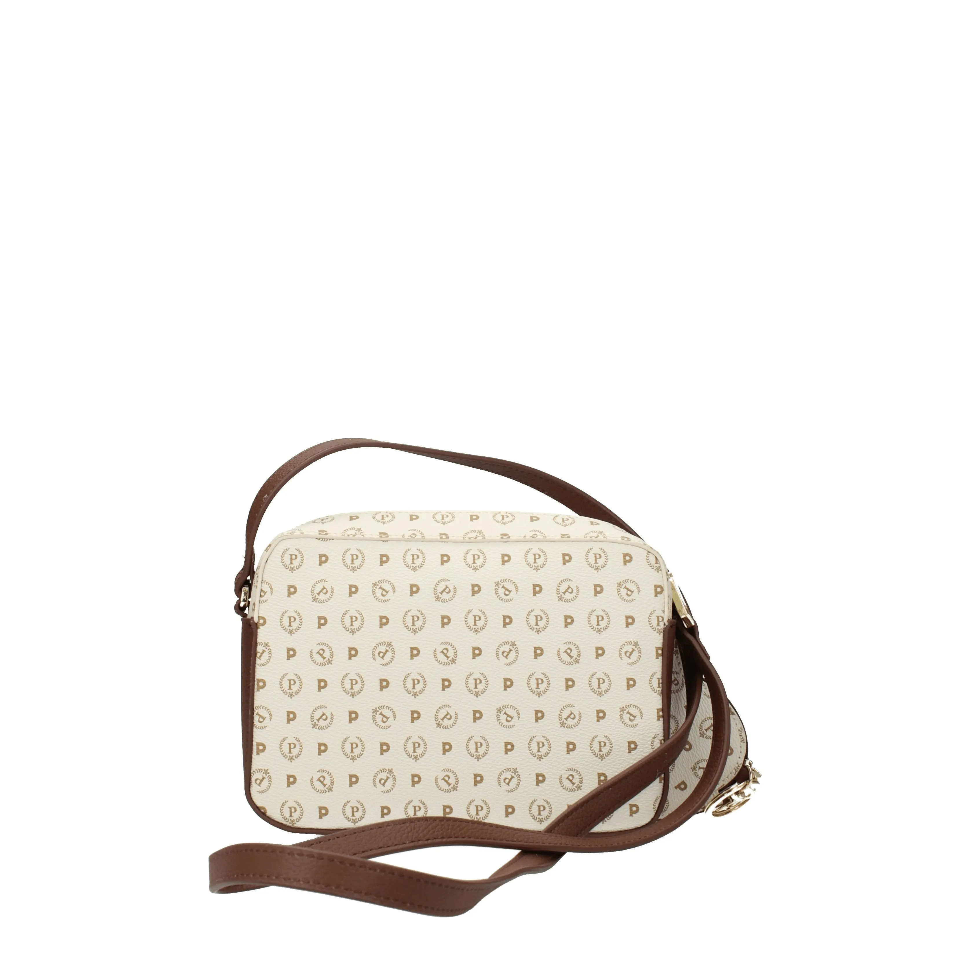 Pollini Borse a Tracolla 70th anniversary Donna PVC Beige/Marrone