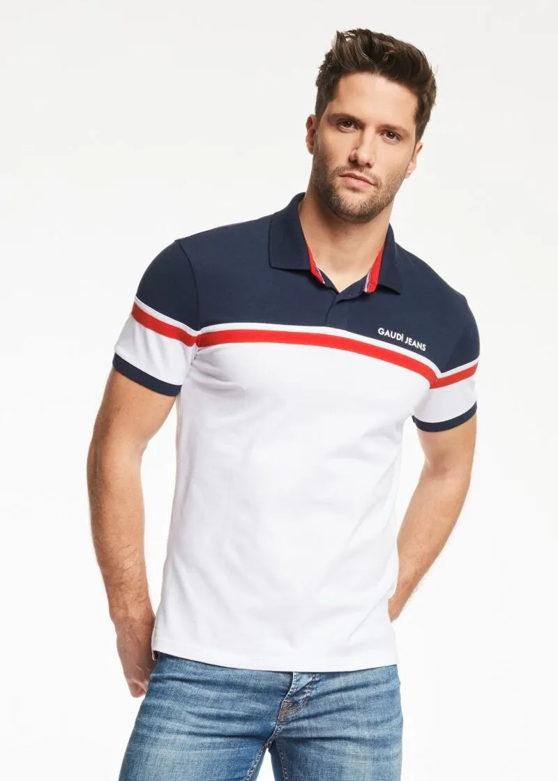 Polo color block