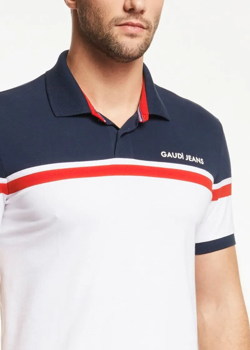 Polo color block