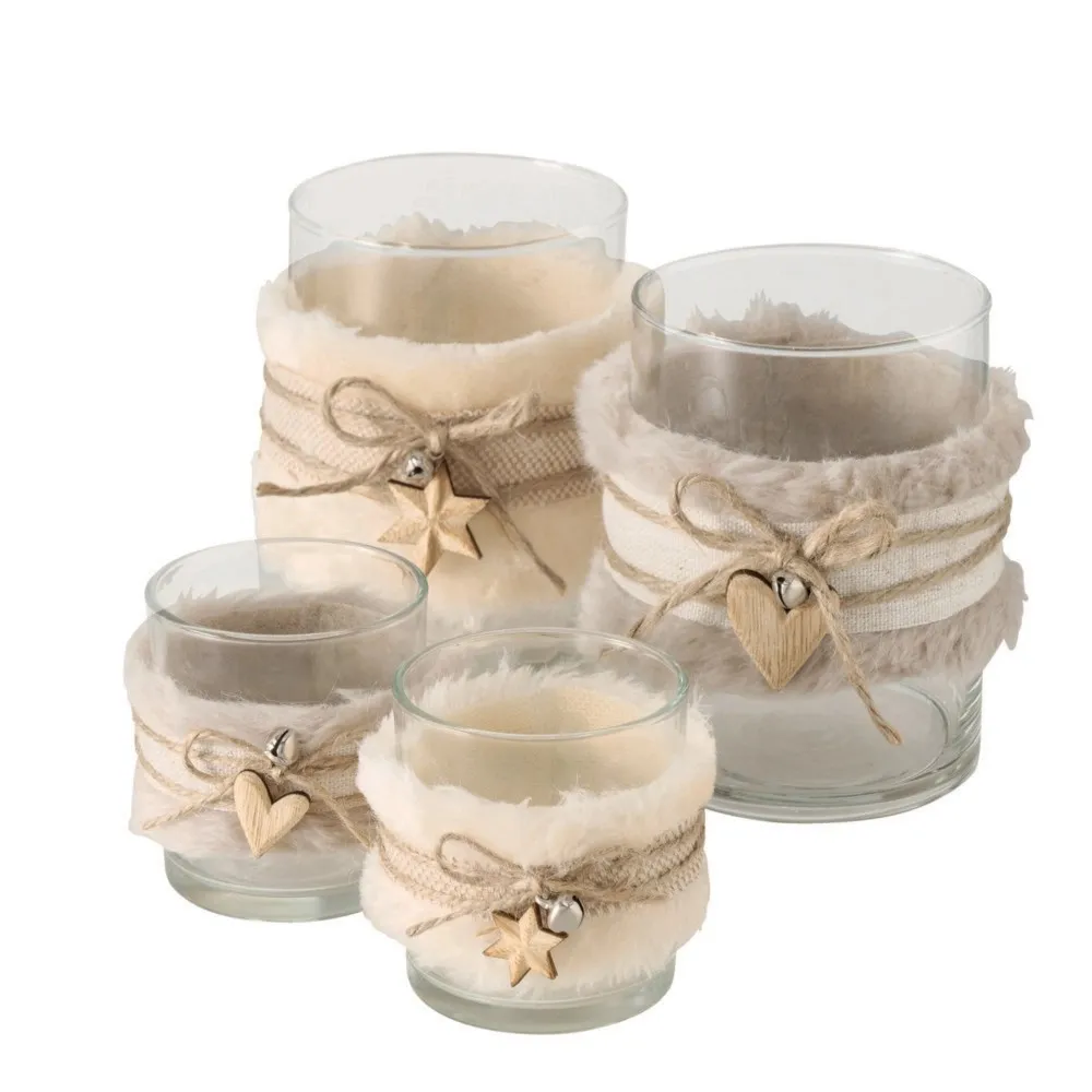 Portacandela Tealight Lanja Ø 8 cm modelli assortiti