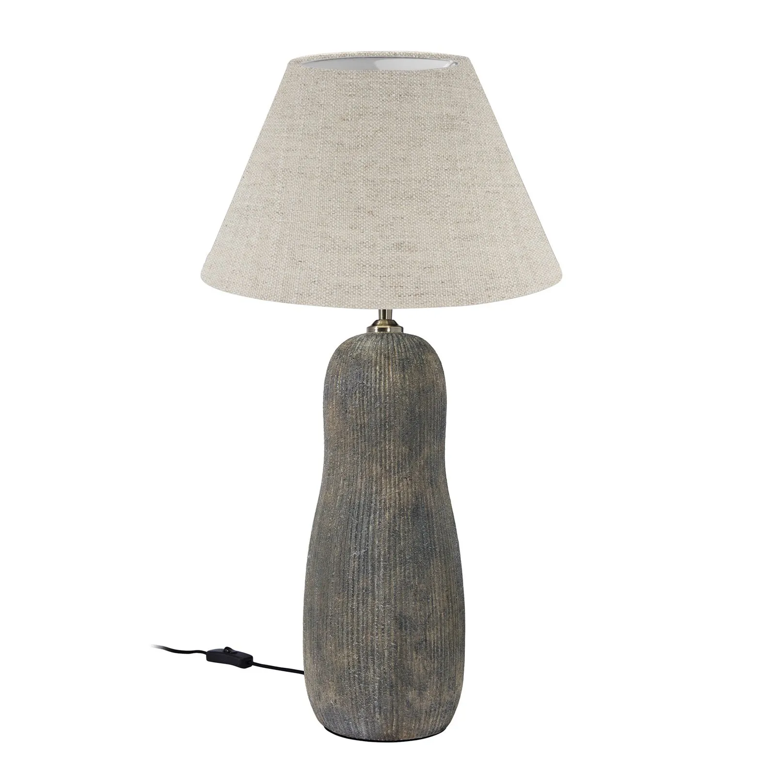 PR Home Sally da tavolo Ø42cm ceramica/lino