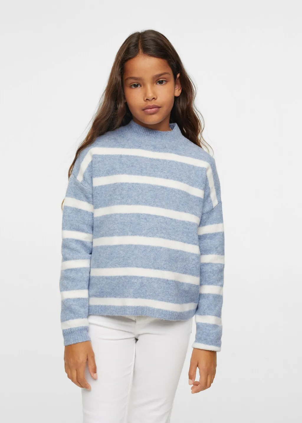 Pullover maglia a righe