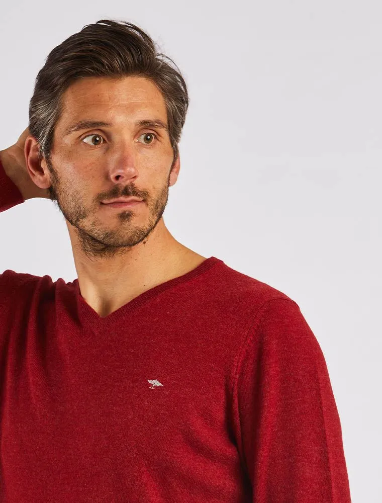 Pullover Manica Lunga Fynch-hatton - Rosso