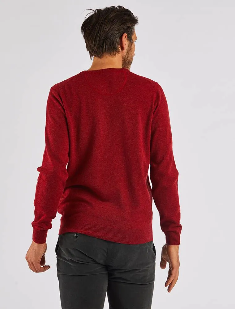 Pullover Manica Lunga Fynch-hatton - Rosso