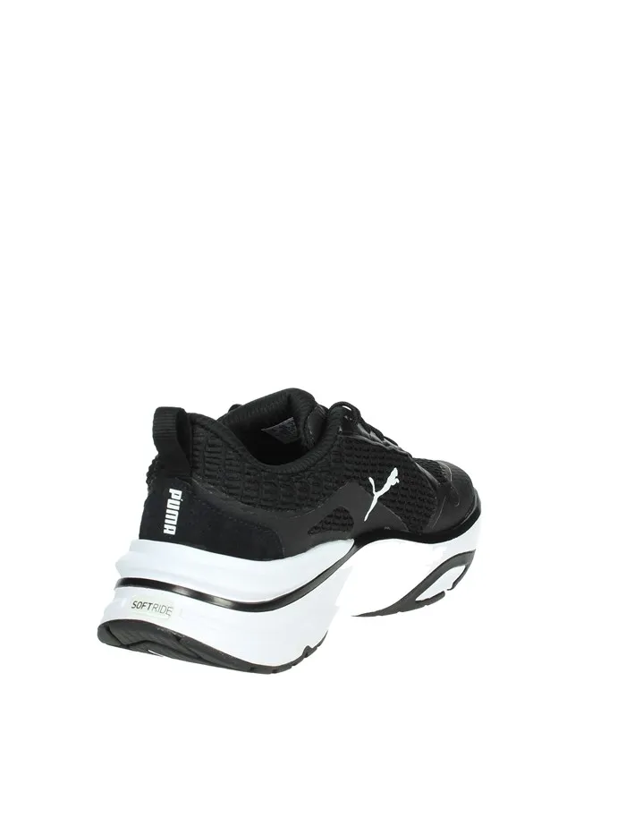 PUMA  SNEAKERS BASSA 310163 NERO/BIANCO