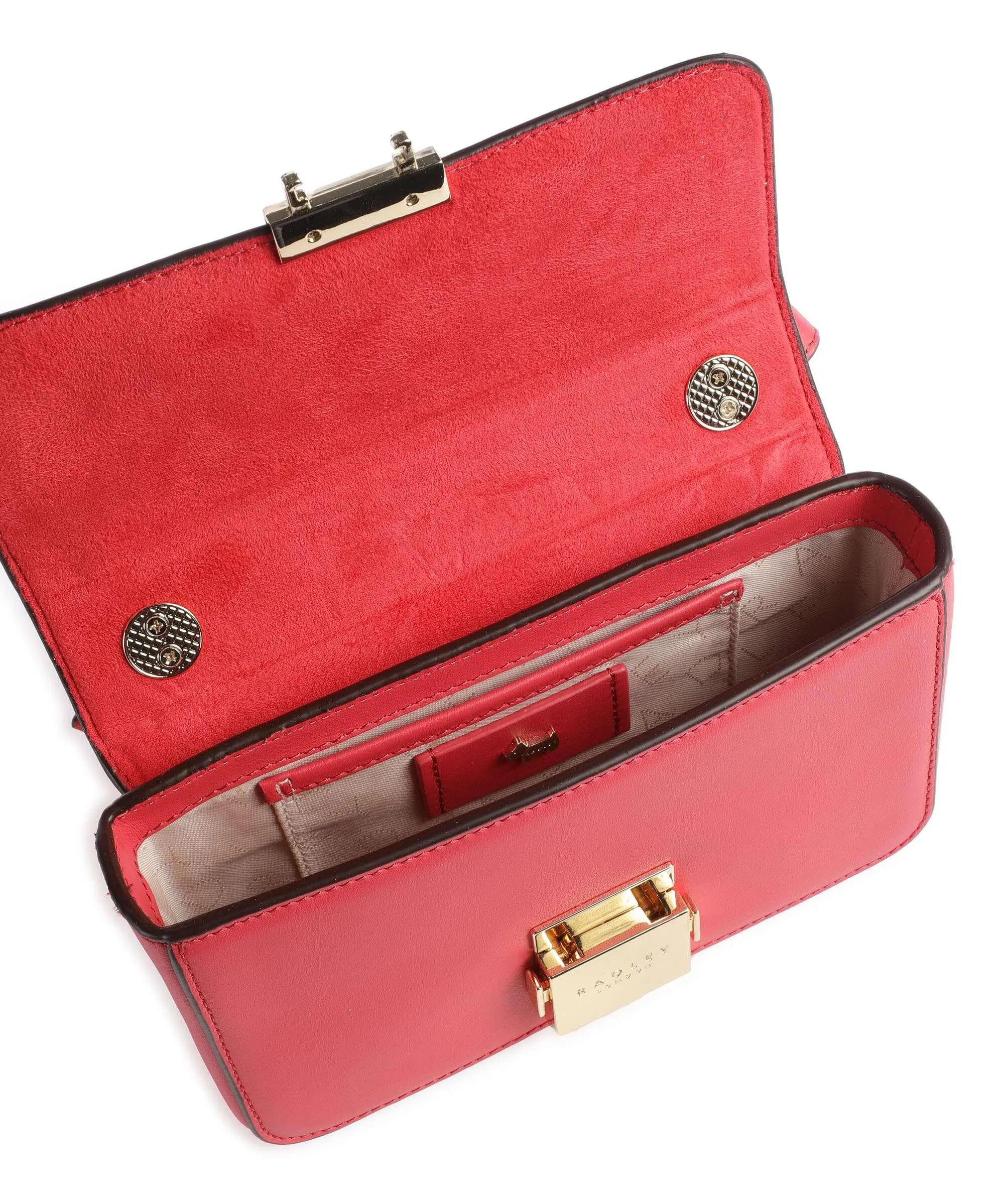  Radley London Hanley Close Borsa a tracolla pelle a grana fine rosso  